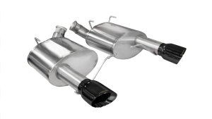 Ford Mustang Performance Exhaust - Rear - CORSA Performance - Axle-Back Xtreme - Black - `11-`14